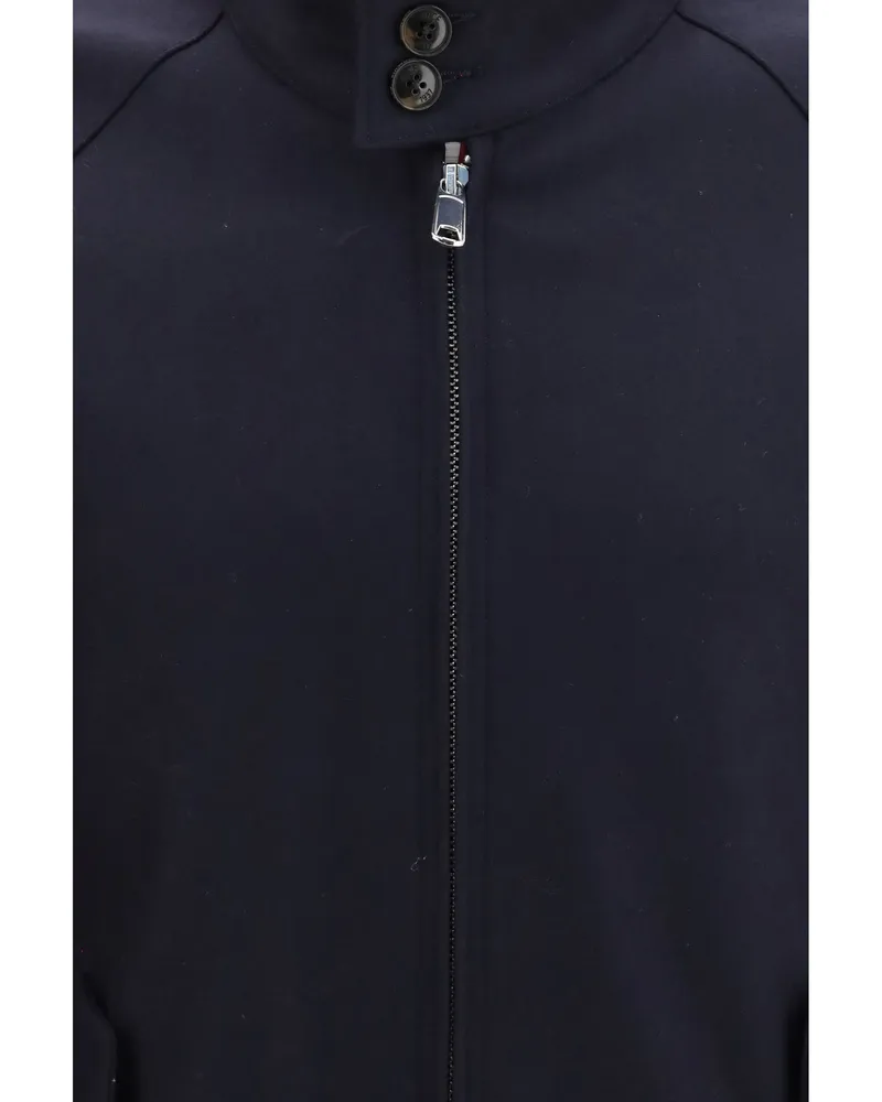 Baracuta G9 Melton Jacket — Blue Blue