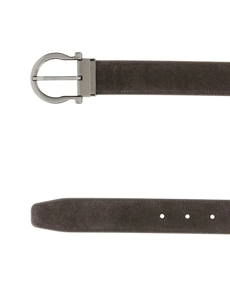 Ferragamo Gancio Belt — Brown Brown