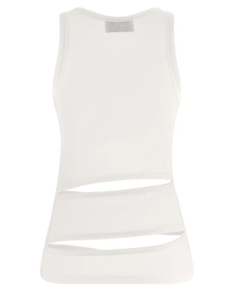 COPERNI Women's White Organic Cotton Tank Tops White