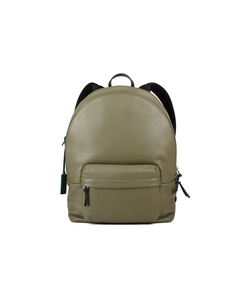 Coccinelle Women's Backpack Laurel Green Cowhide Bags - Backpacks Green