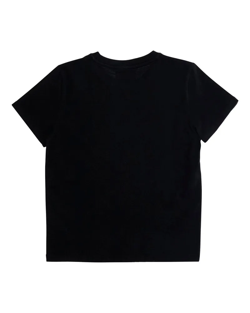 MC2 Saint Barth Rhinestone-Embellished Cotton T-Shirt — Gray Gray