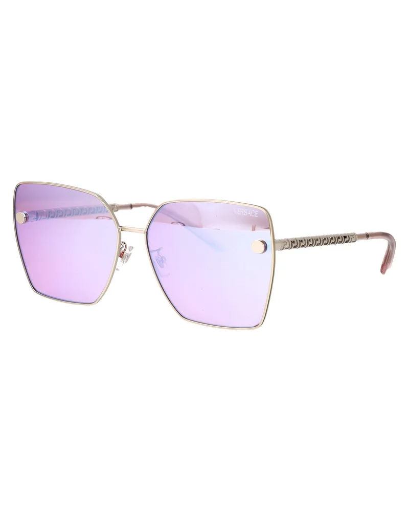Versace Women's Sunglasses 0ve2270d Silver Metal Silver