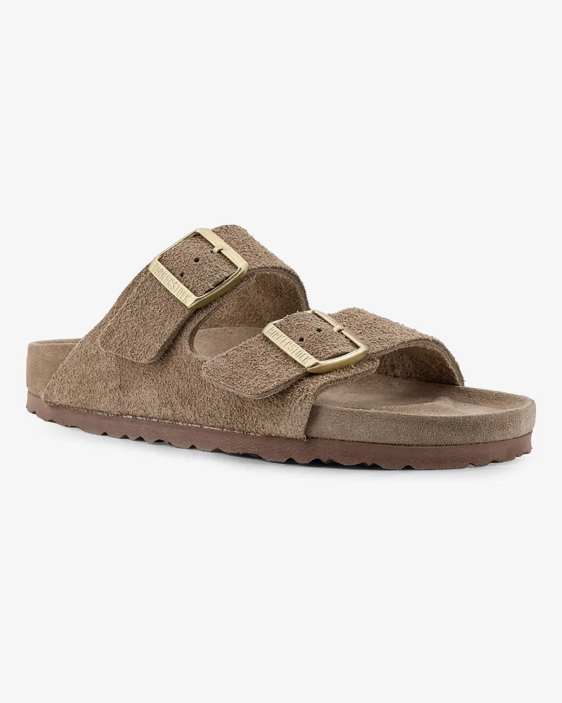 Birkenstock Women's Arizona Suede Sandals Grey Gray