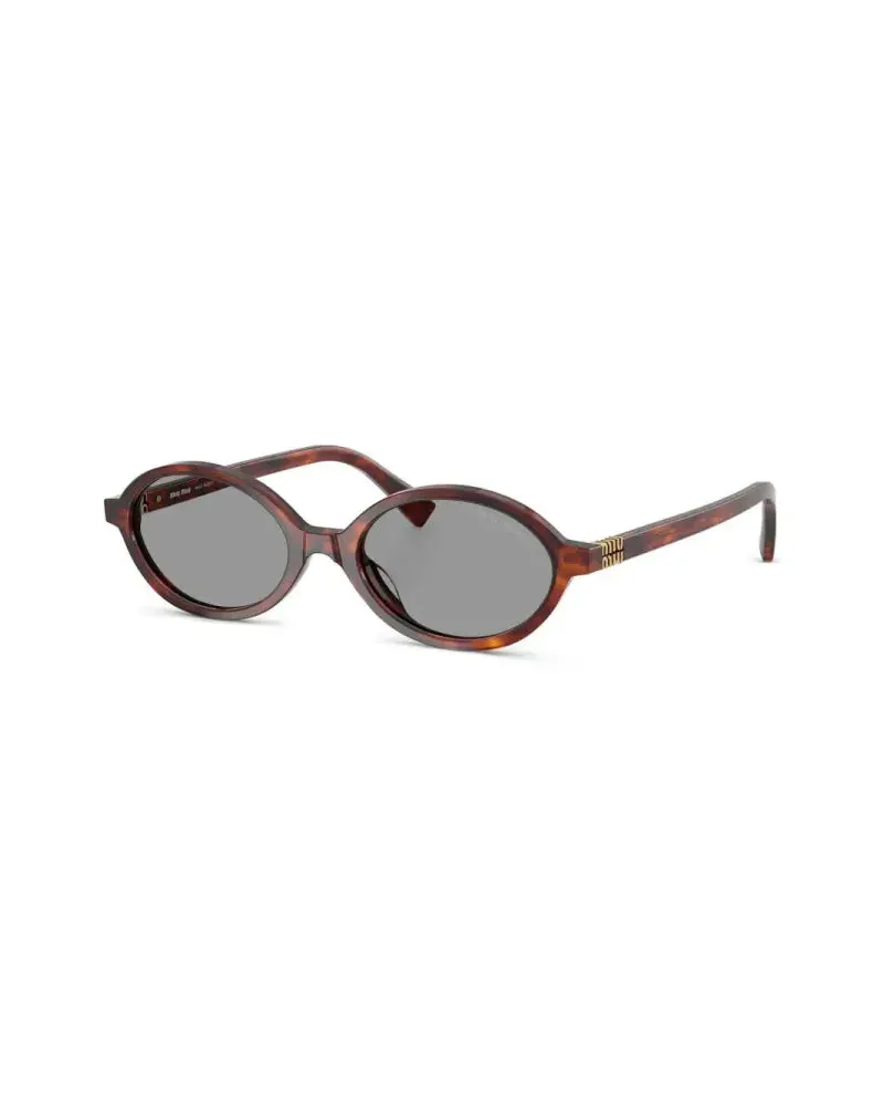 Miu Miu MU04ZS21C40O Sunglasses — Brown Brown