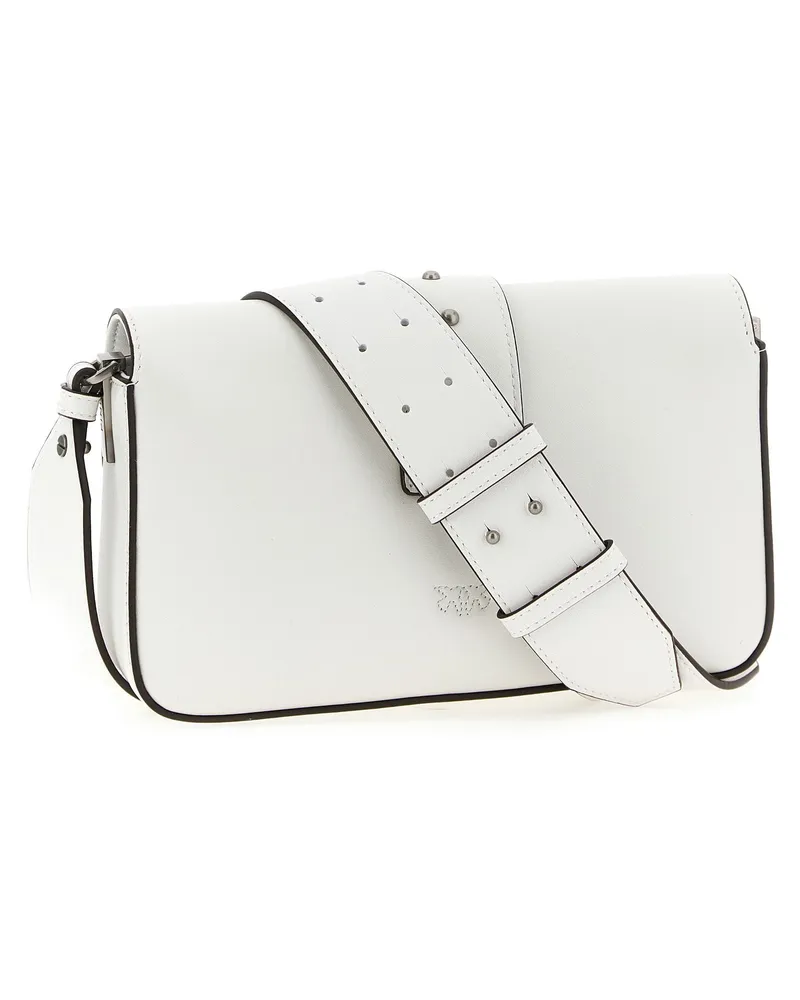 Pinko Love Shoulder Bag — White White