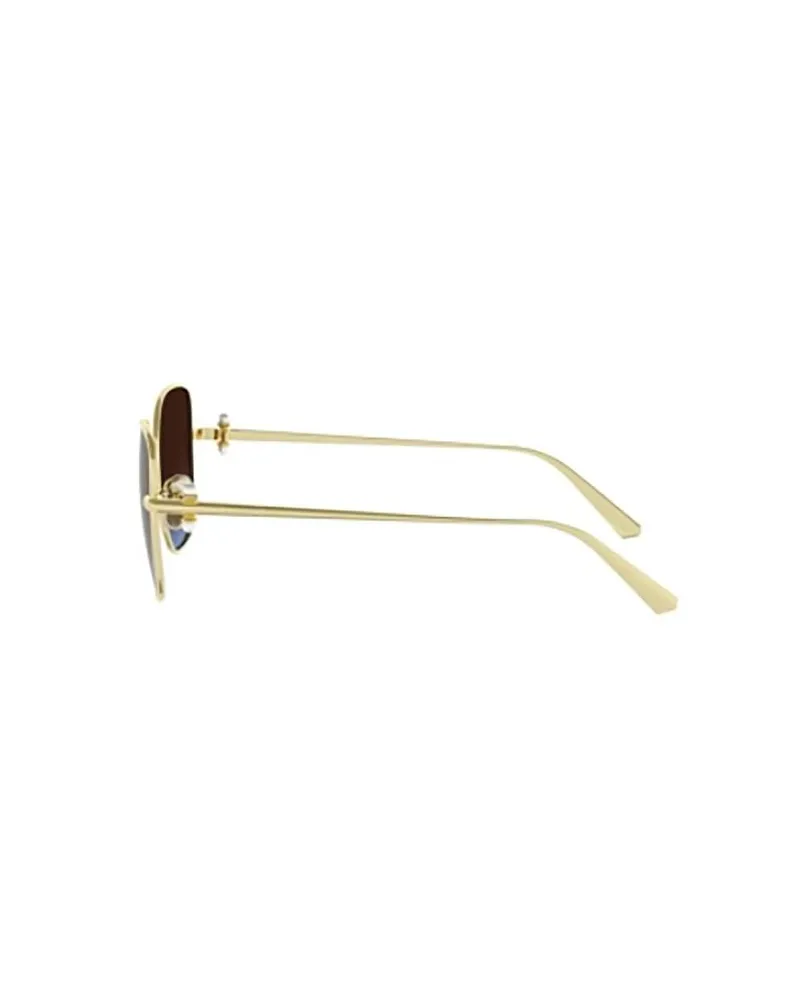 Dior Unisex Sunglasses Gold Gold