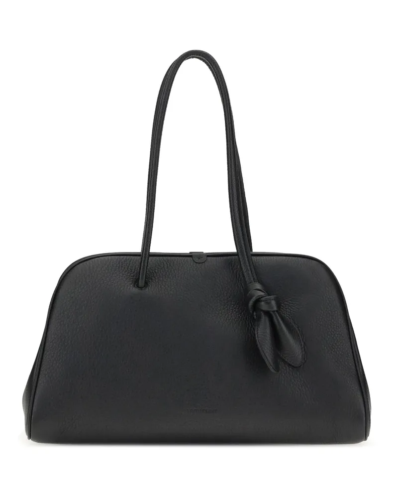 Jacquemus Women's Shoulder Bag Il Turismo Black Calf Leather Black