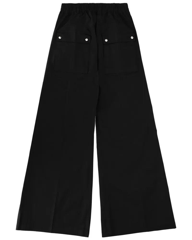 Rick Owens Cotton Trousers — Black Black