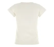Graphic Logo Print T-Shirt — Cream