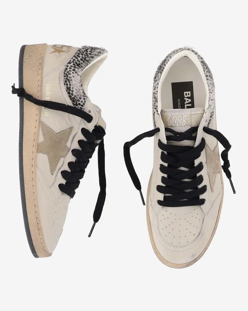 Golden Goose Ballstar Sneaker — Beige 