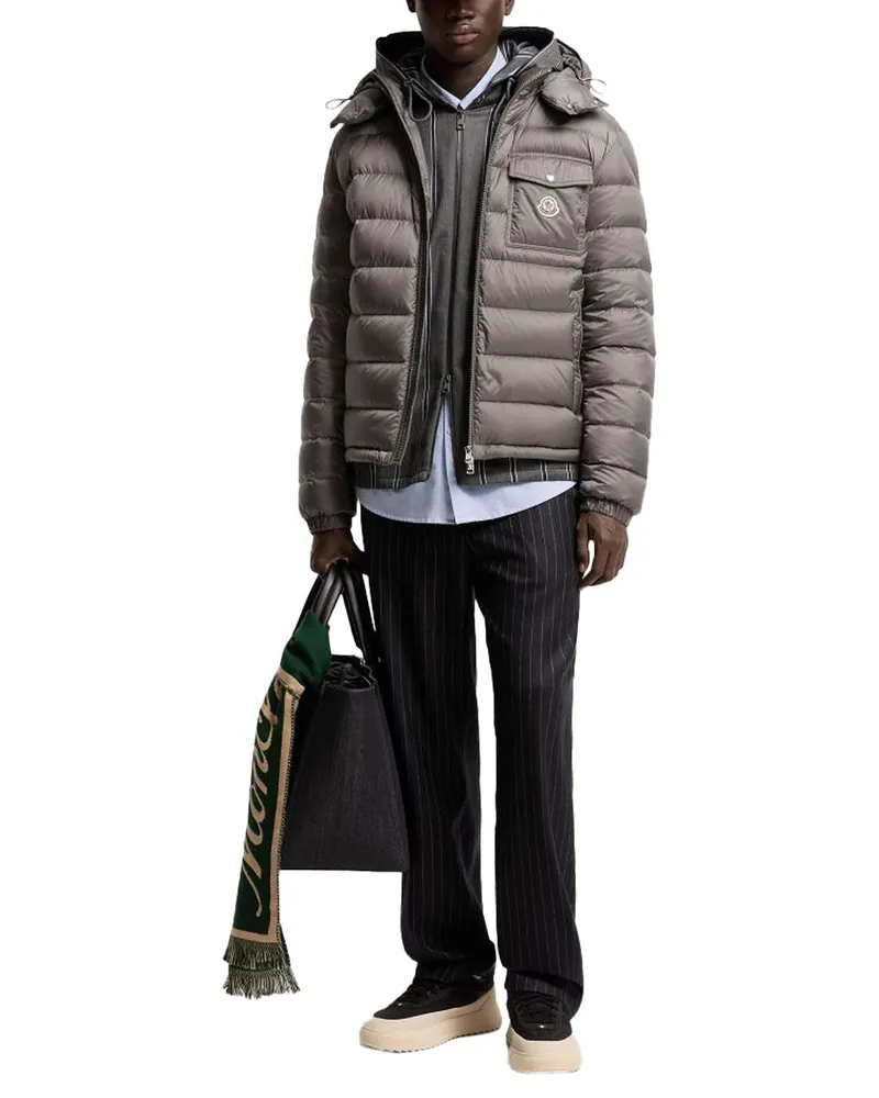 Moncler Verith Down Jacket — Gray Gray