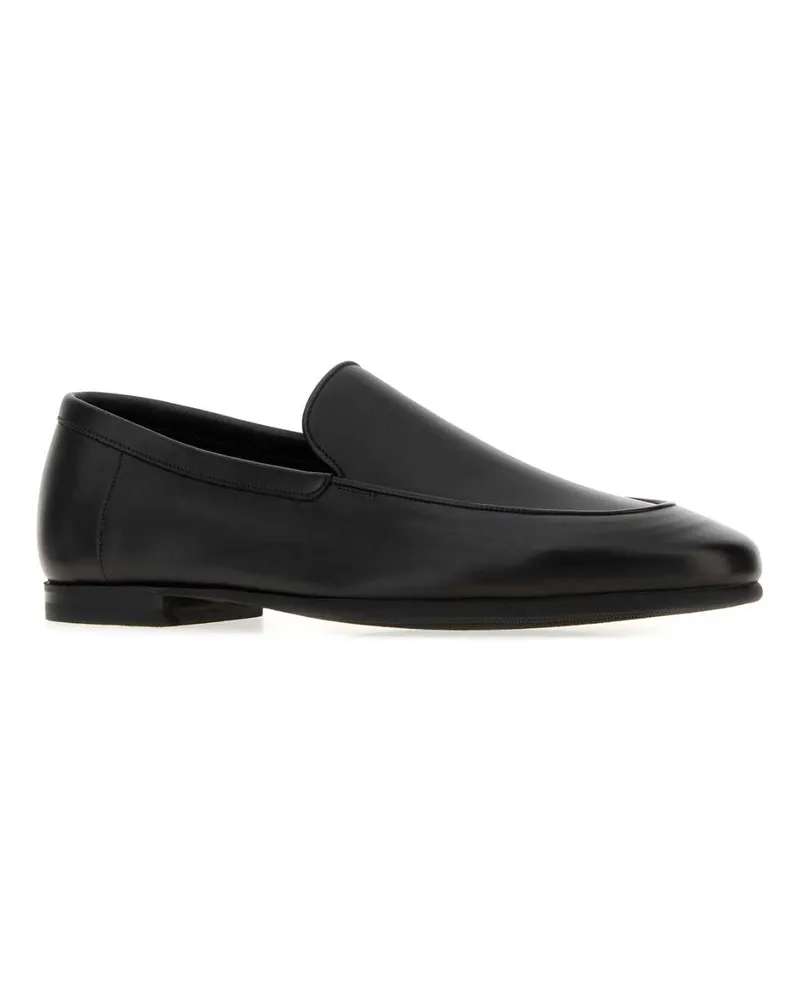 John Lobb Loafer — Black Black
