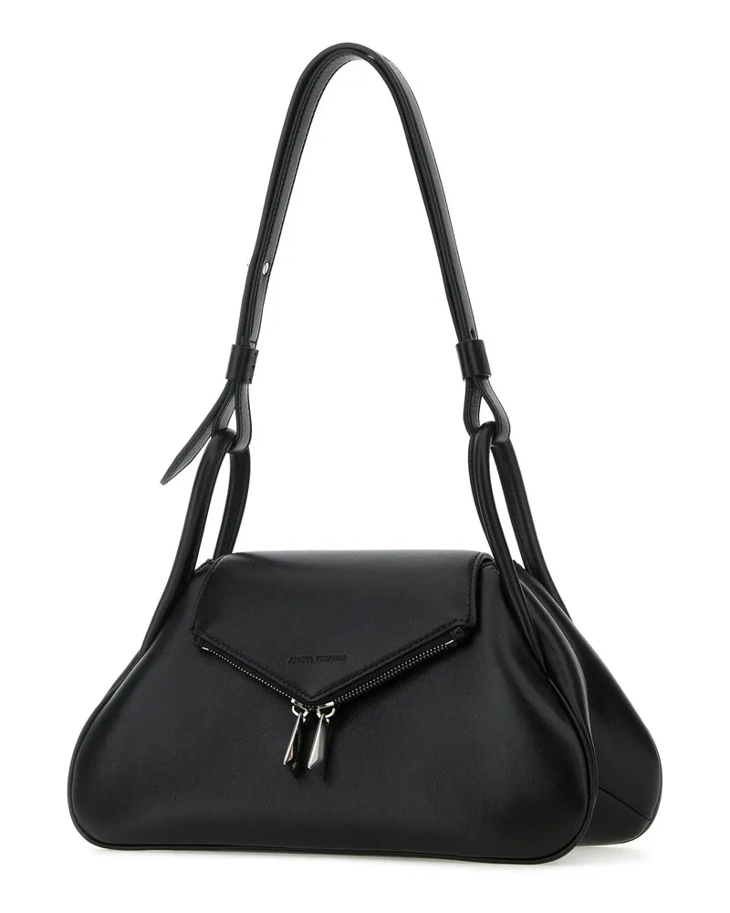 Amina Muaddi Geminismall Blksil Blacksilver Borse A Mano Bag Black