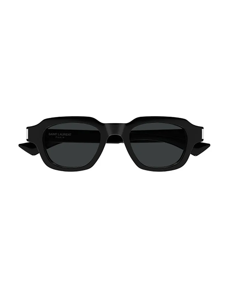 Saint Laurent Unisex Sunglasses Black Recycled Acetate Black