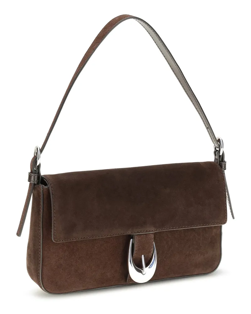 STAUD Harlow Shoulder Bag — Brown Brown