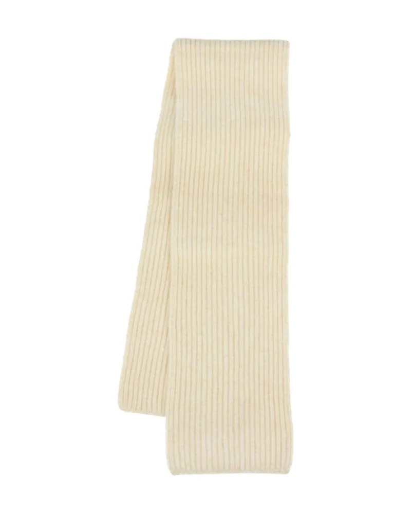 A.P.C. Women's Lola Scarf -  Wool Yellow Accessories Cream