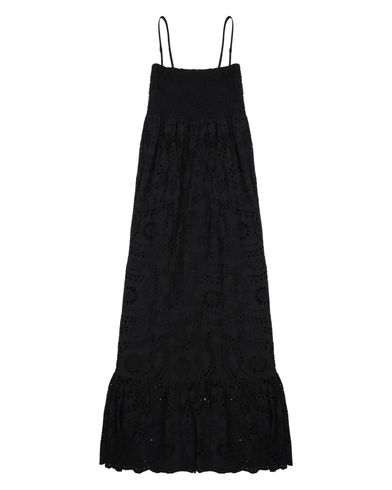 MC2 Saint Barth Cotton Dress — Black Black