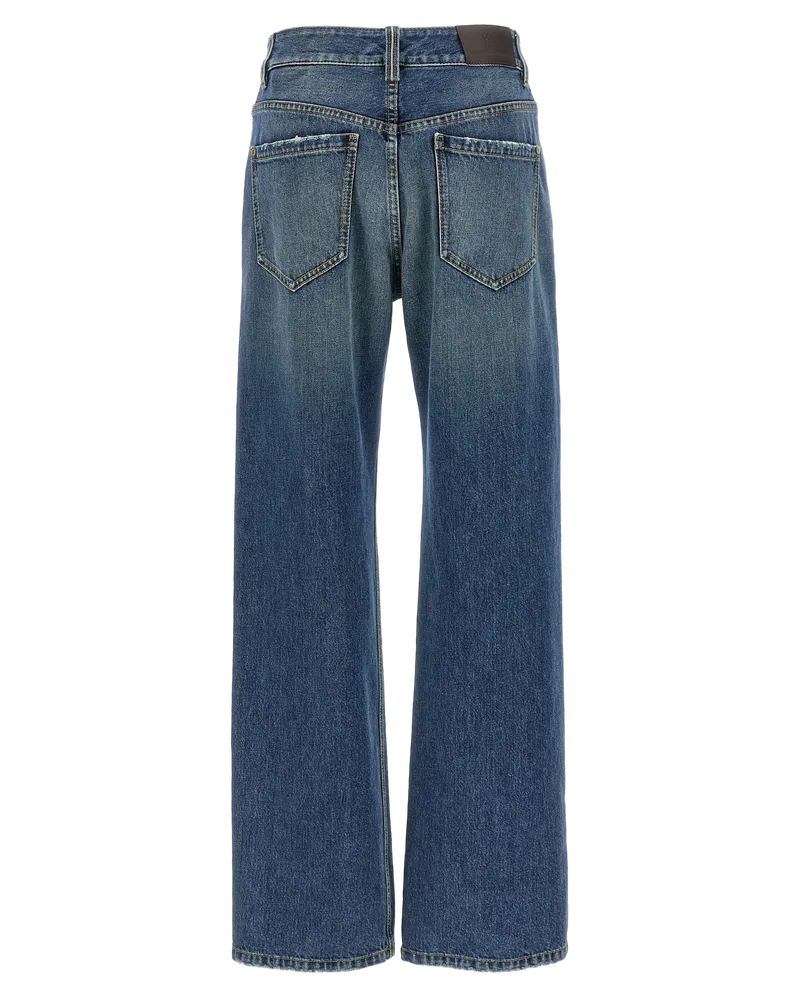 Brunello Cucinelli Contemporary Loose Jeans — Blue Blue