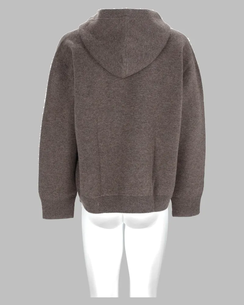Studio Nicholson Wool Cashmere Hoodie — Gray Gray