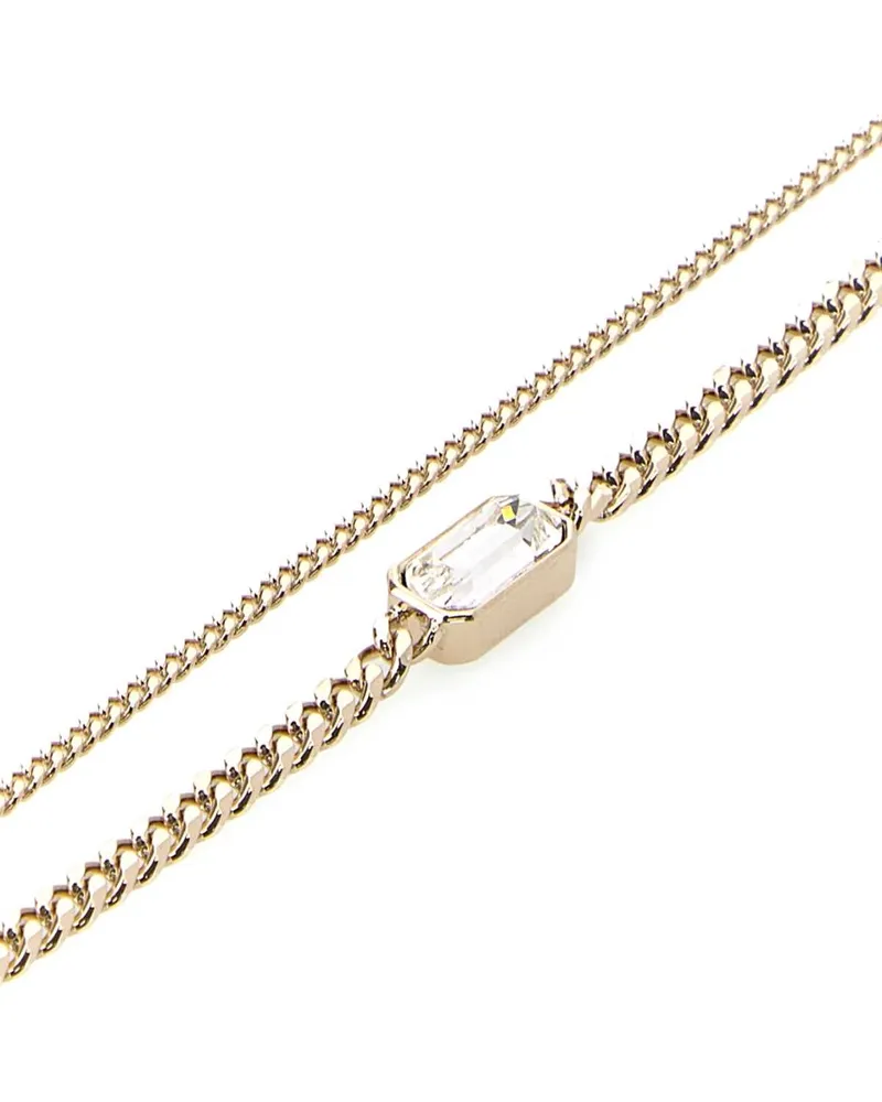 Alexander McQueen Women's Platinum Metal Skull Bracelet 0953pearlstrass Bracelets Gold