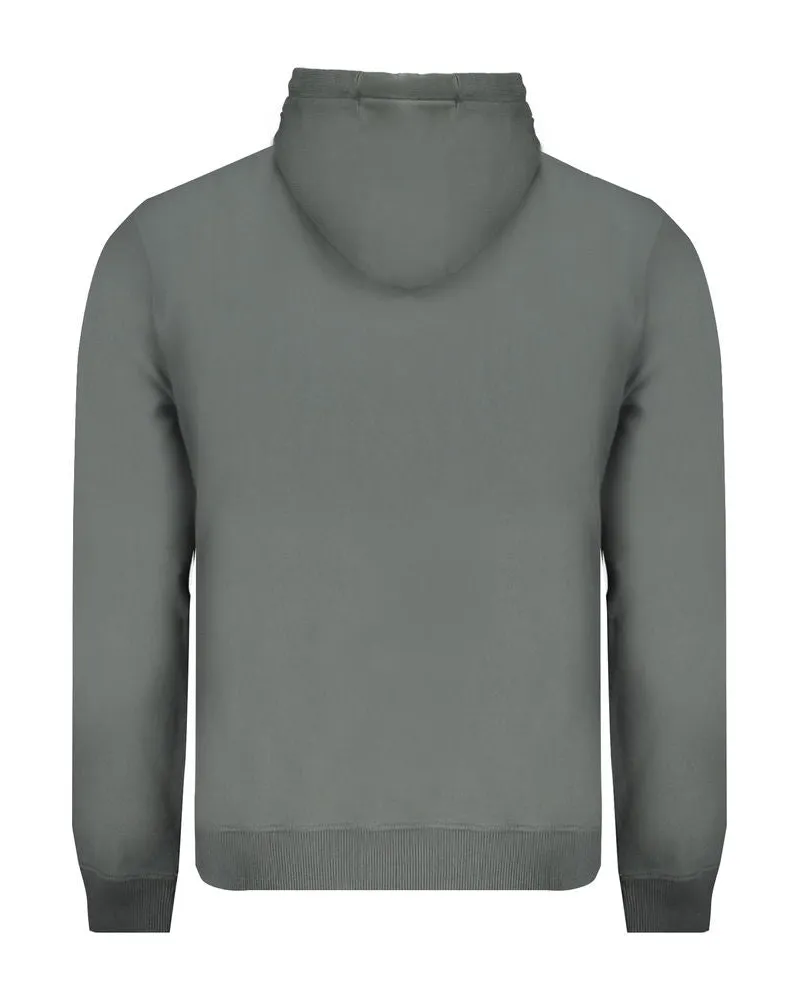 Napapijri Cotton-Blend Hoodie — Green Green