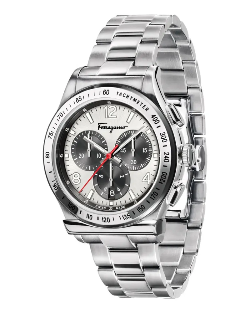 Ferragamo Firenze Watch — Silver Silver