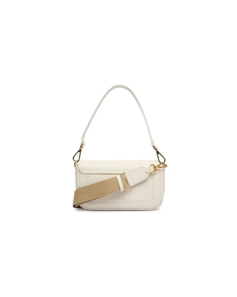 Coccinelle Women's Handbag Pearl Cowhide Bags - Handbags White