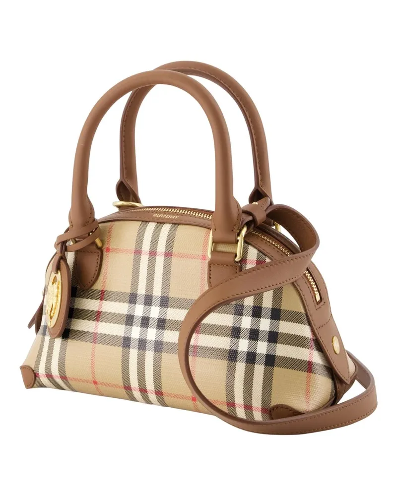 Burberry Women's Ll Mini Primrose Shoulder Bag -  Cotton Beige Shoulder-Hobo-Bags Beige