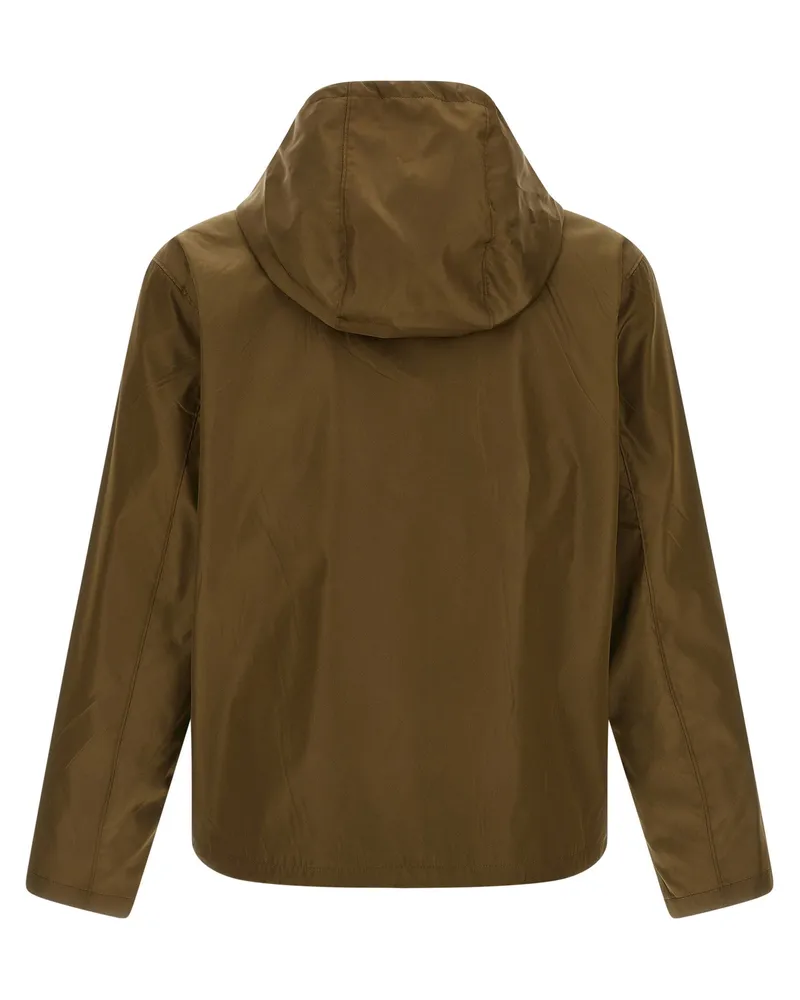 Prada Re-Nylon Anorak — Olive Olive