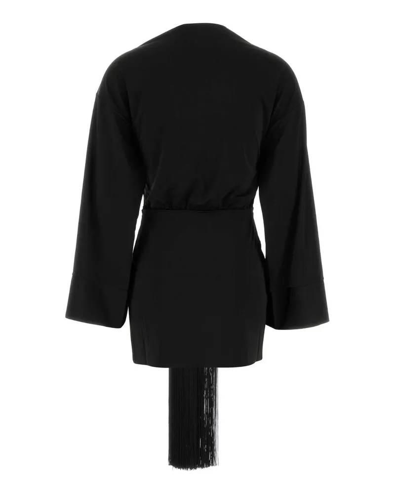 ANDAMANE Robe Mini Dress — Black Black