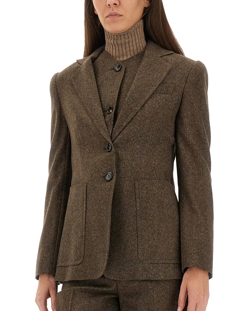 Max Mara Bermuda12 Jacket — Brown Brown