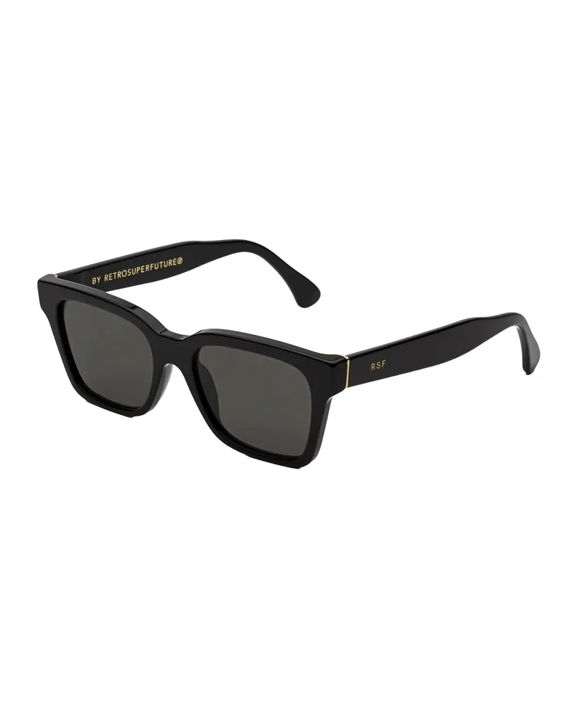 RETROSUPERFUTURE Unisex Sunglasses America Black Acetate Black