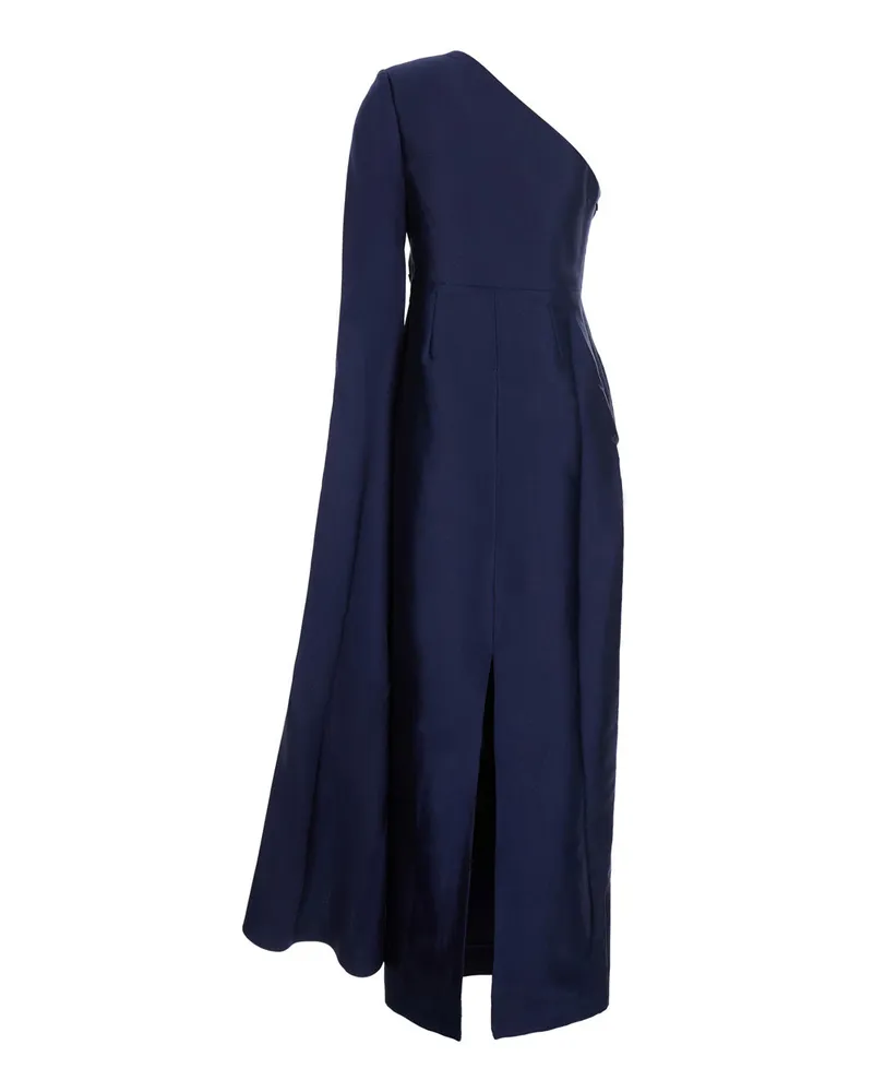 Solace London Veya Maxi Dress — Navy Navy