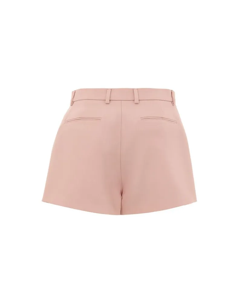 Gucci Women's Pink Wool Shorts Pink