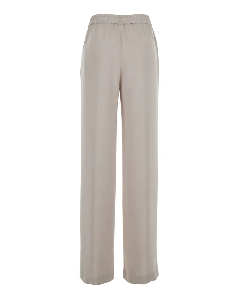 Herno Women's Trousers Beige Tech Fabric Polyester Beige