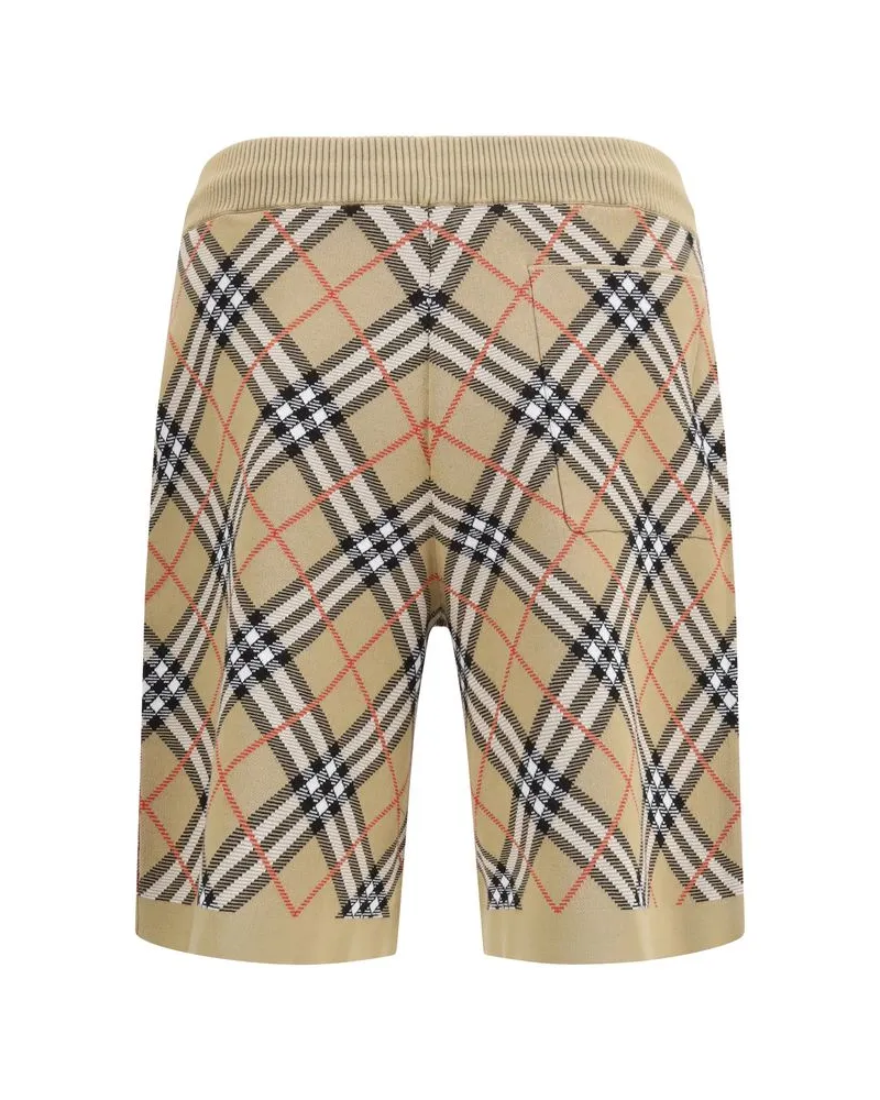 Burberry Men's Beige Cotton Bermuda Shorts Beige