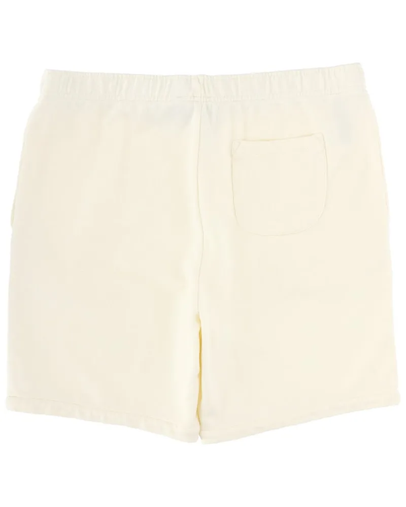 Ralph Lauren Logo Cotton Shorts — Powder Powder