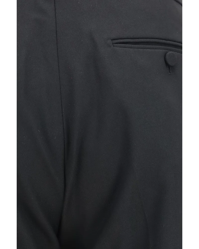 Tom Ford Men's Tailored Trousers Black Wool Black