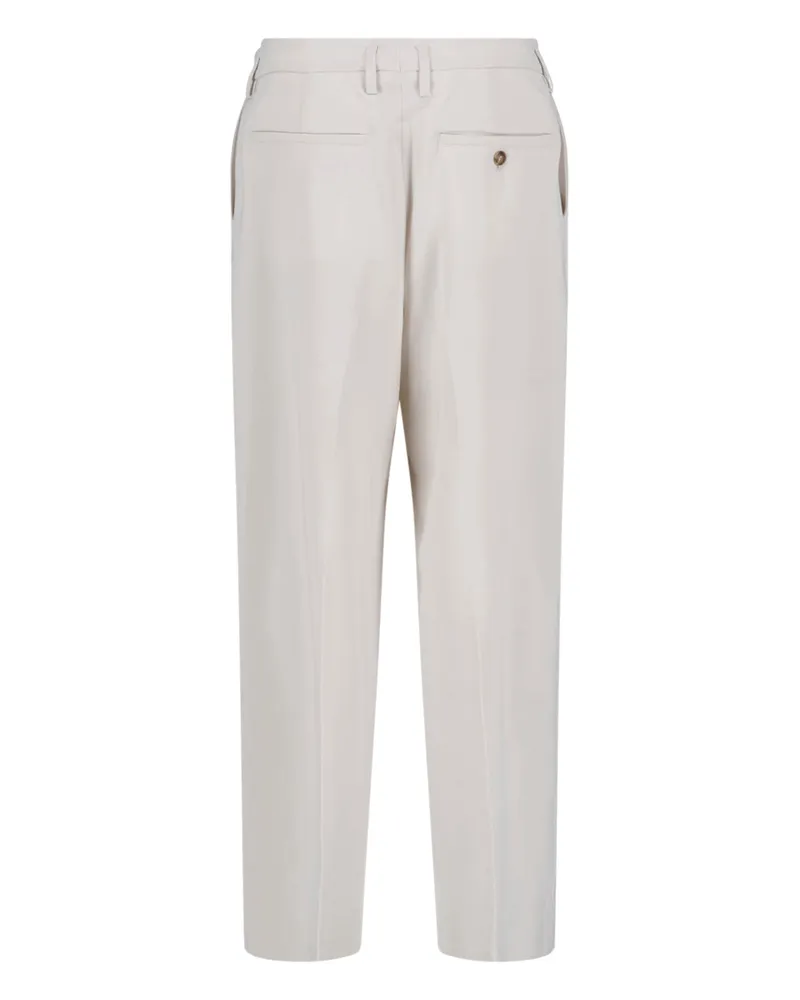 Filippa K Women's Trousers Cream Triacetate Polyester Cream