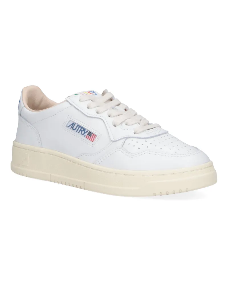 AUTRY Women's Sneakers White Upper: Cow Leather White