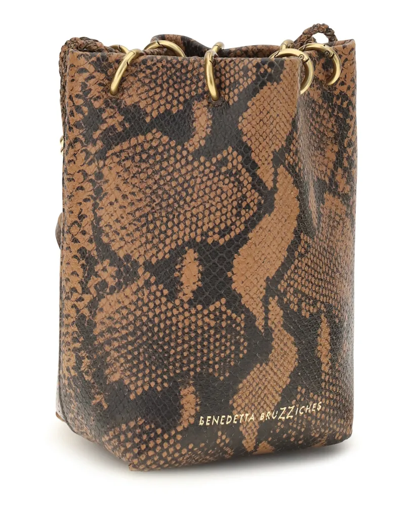Benedetta Bruzziches Bucket Bag — Amber Amber