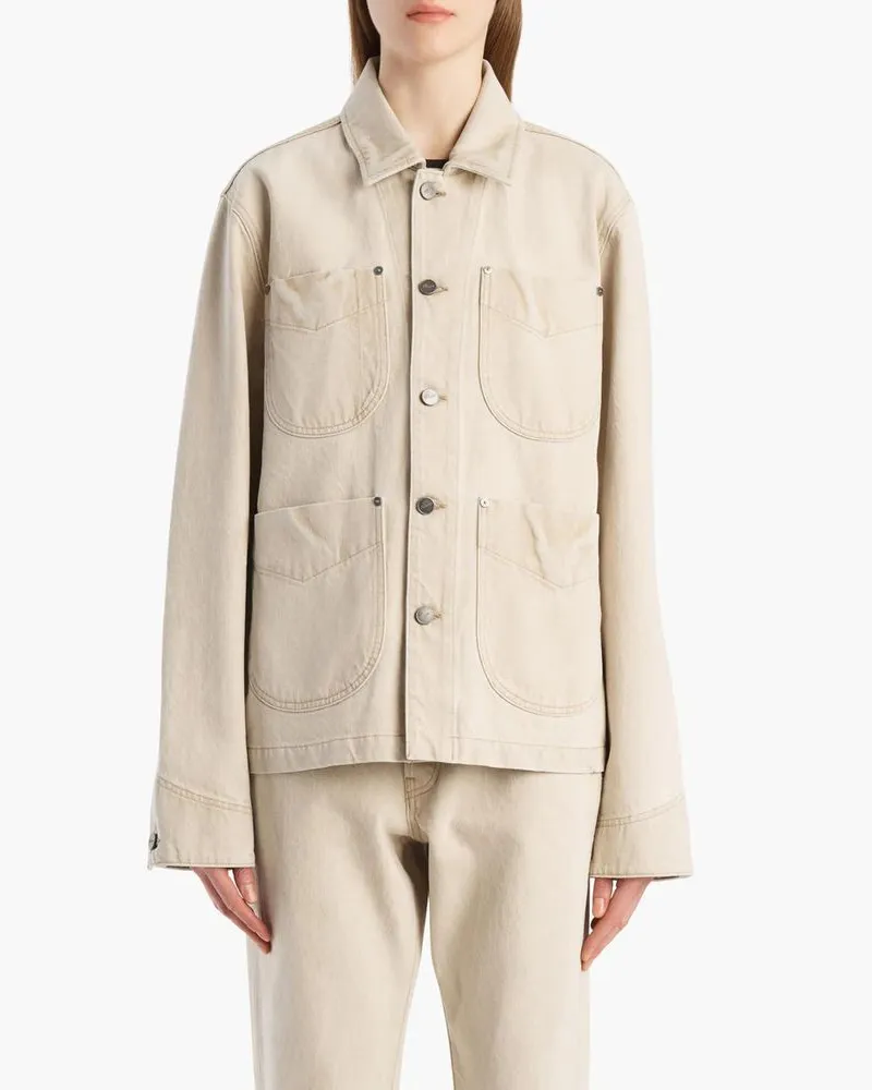 KHAITE H26 Jacket — Beige Beige