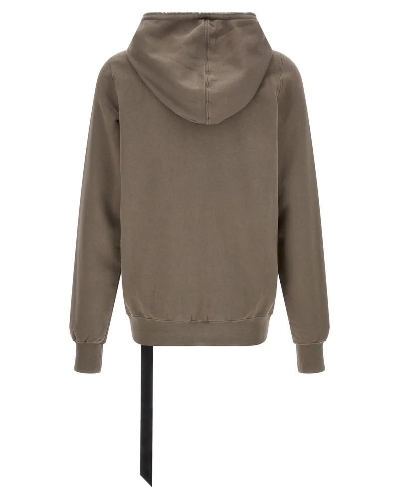 DRKSHDW by Rick Owens Gimp Hoodie — Taupe Taupe