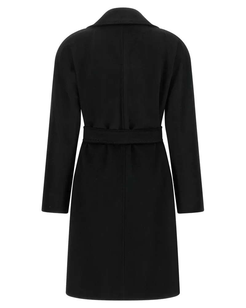 Max Mara Dravenna Coat — Black Black
