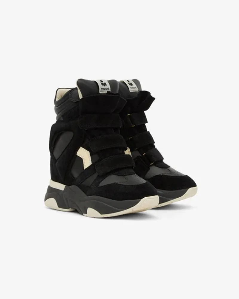 Isabel Marant High-Top Sneaker — Black Black