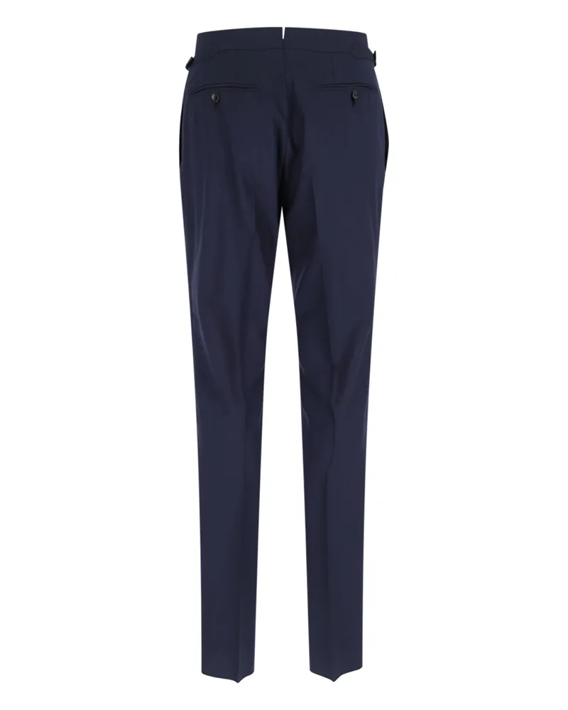 Tom Ford Men's Dresses Blue Wool Navy