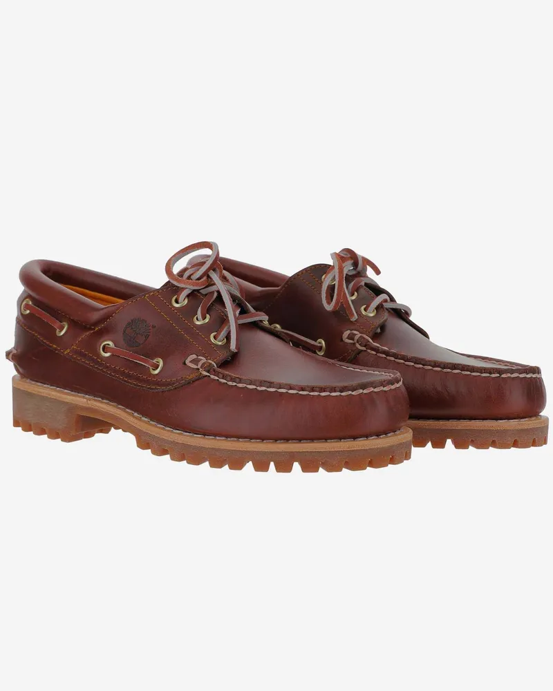 Timberland Leather Loafer — Brown Brown