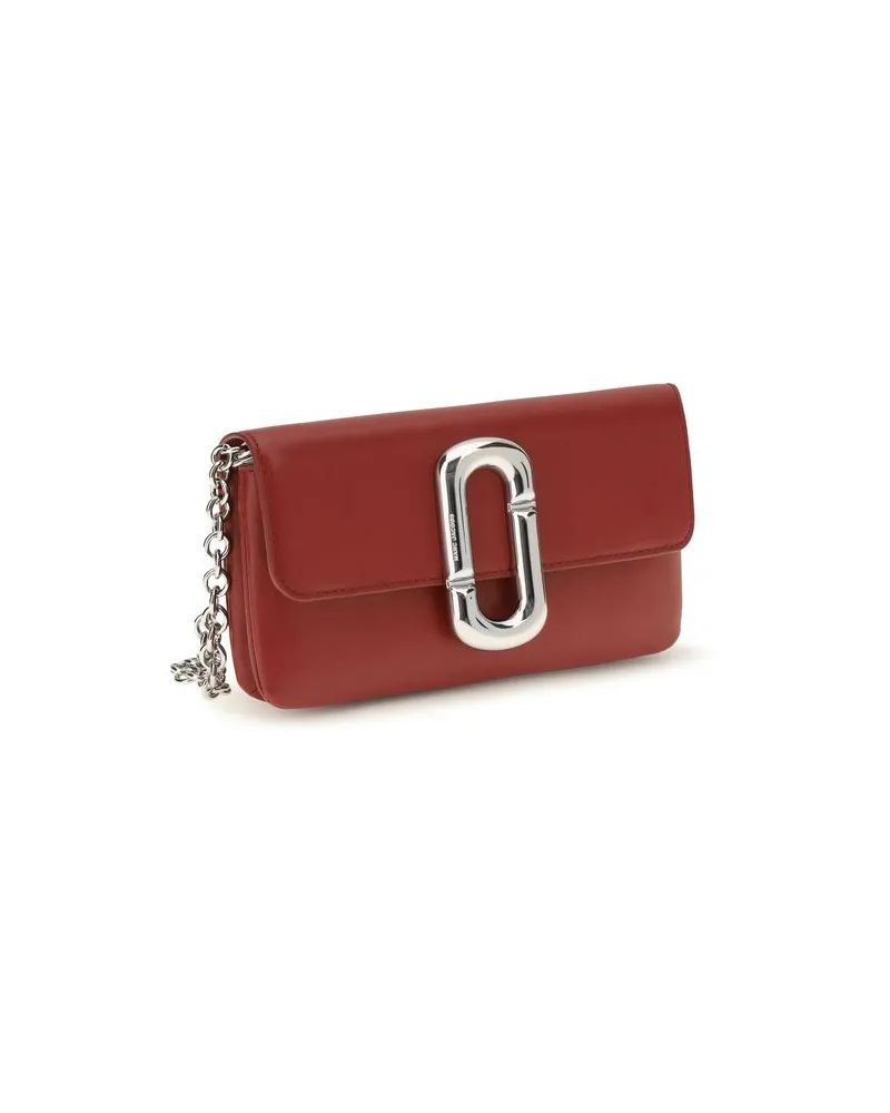 Marc Jacobs Saffiano Leather Shoulder Bag — Red Red