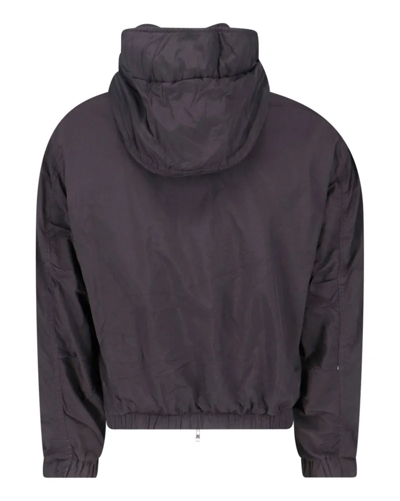 RANRA Men Jackets Brown Polyamide Gray