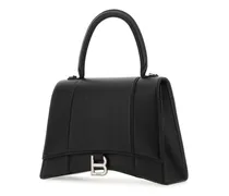 Hourglass Top Handle Bag — Black